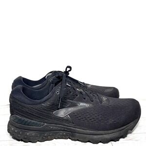 Brooks Adrenaline GTS 19 Extra Wide Black Men Running Shoes Size 9 4E